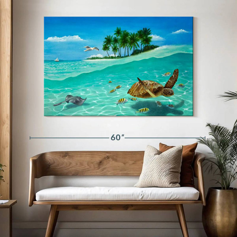 Aletra Breezin', 34" H x 51" W