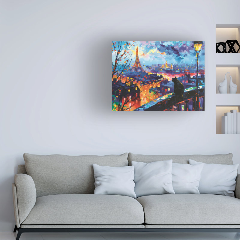 Art sur toile de Michael David, H 24 po x l 32 po
