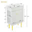 Meuble-lavabo blanc 21,6 po