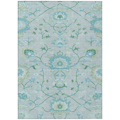 Machine Washable Indoor/Outdoor Chantille ACN2291 Global Rug