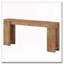 Console de style maison de campagne 70,9 po extra-longue - Canapé d'entrée en bois étroit derrière le canapé