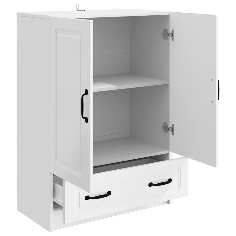 66cm Sideboard, High Gloss White