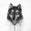 Mysterious Wolves sur toile | Décoration murale Living Room-119861853