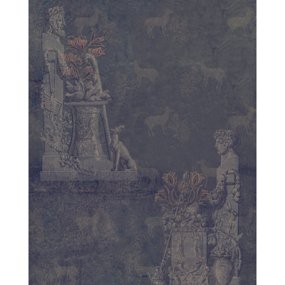 Le Manoir Toile Wallpaper Roll