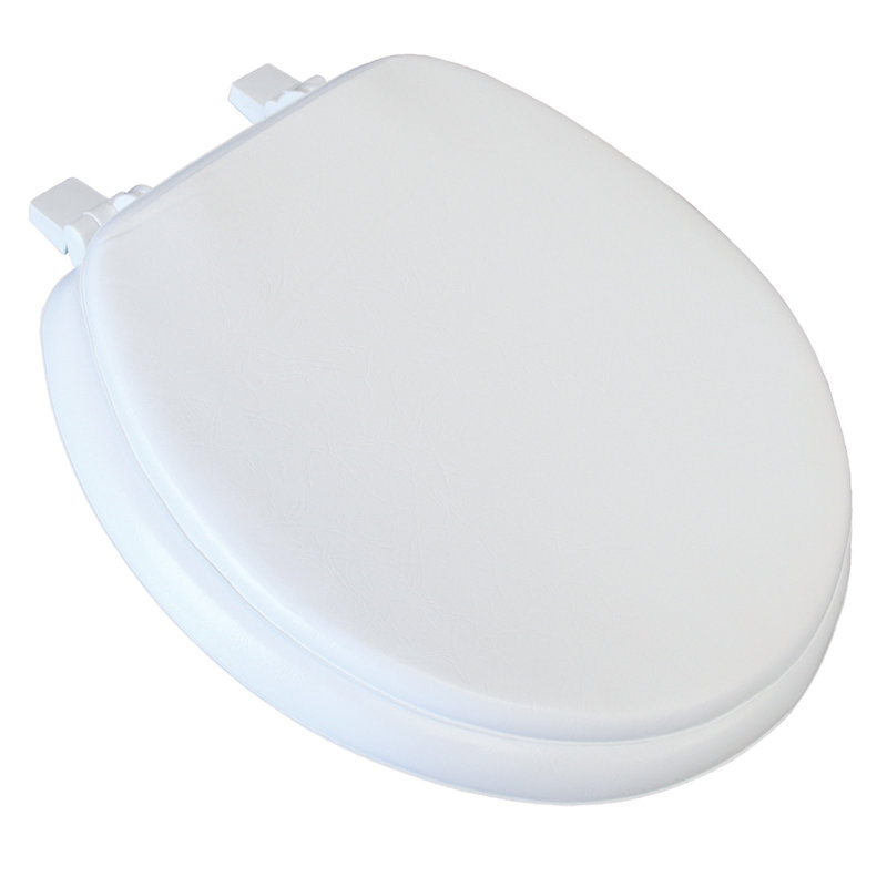 Siège de toilette rond Deluxe, Blanc