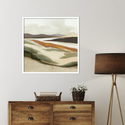 Fast Land Print by Jacob q