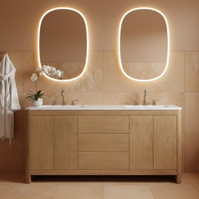 72'' W Double Vanity
