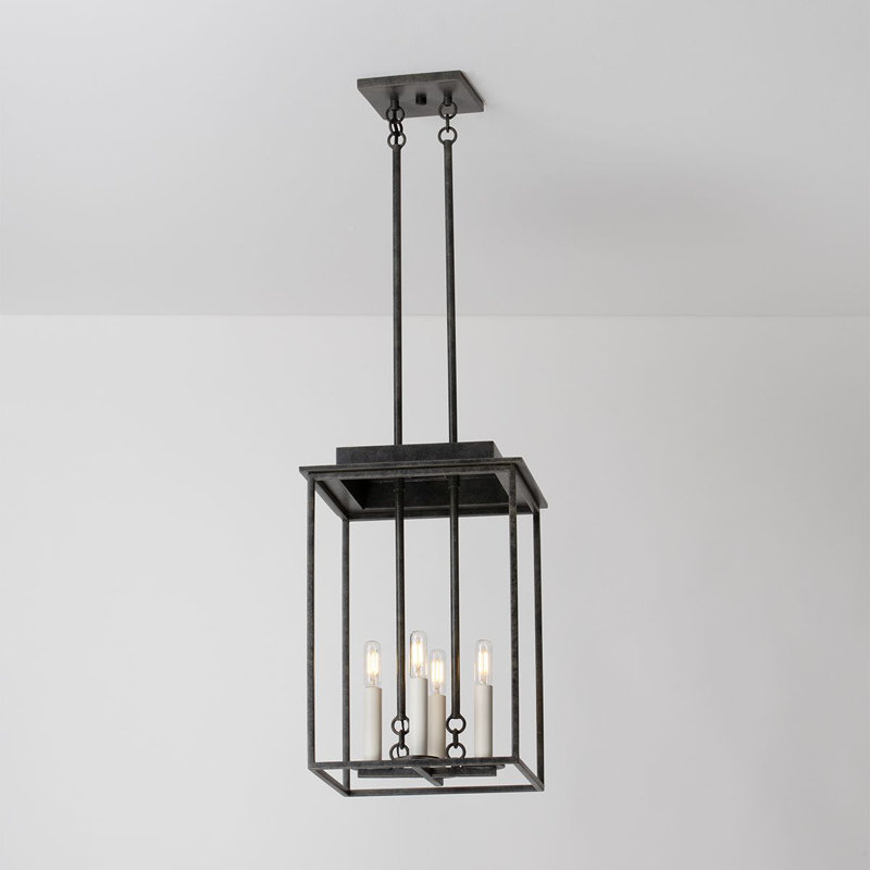 Hart 4 Light Lantern, 18" H x 12.25" W x 12.25" D