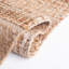 Tapis taupe / naturel à motif géométrique tissé à plat Hobscheid-2048966086