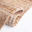 Tapis taupe / naturel à motif géométrique tissé à plat Hobscheid-2048966106
