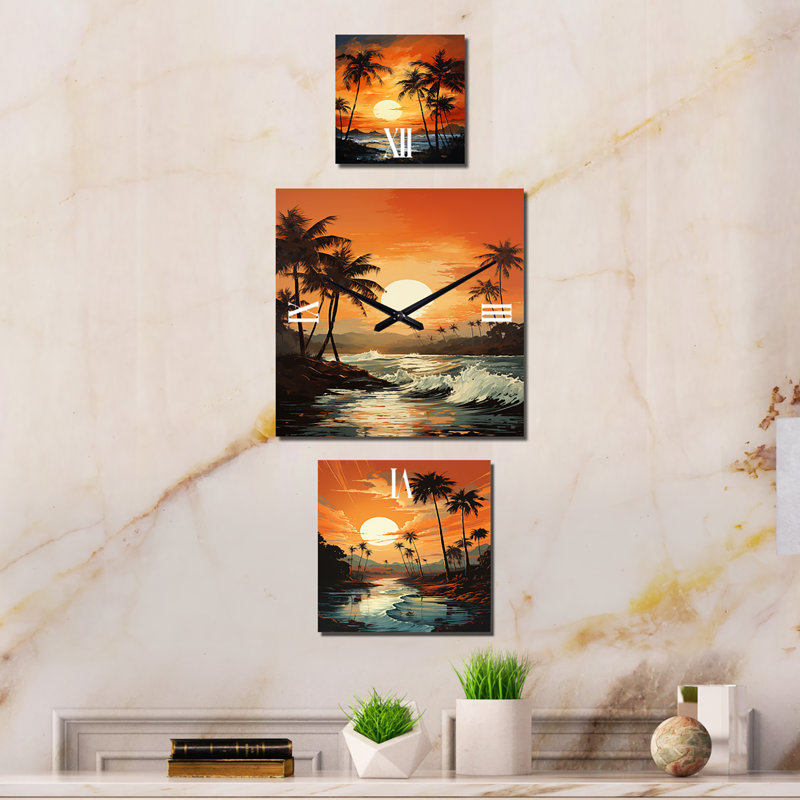 Ilwain Metal Wall Clock
