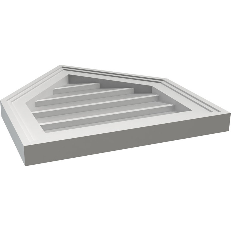 Ventilateur à pignon en uréthane non-fonctionnel Signature, H 18 po x l 16 po x P 1,5 po