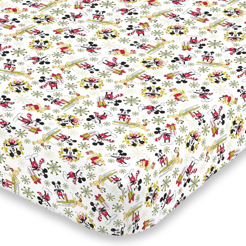 Drap-housse pour lit de bébé Disney