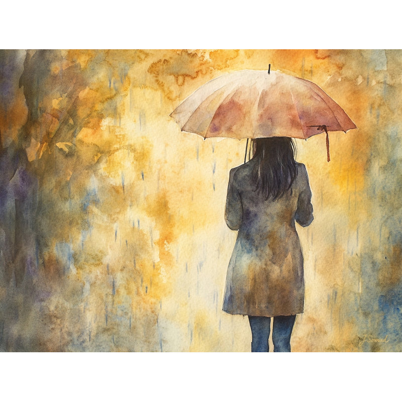 Art mural sur toile Rainy Glow