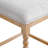 Alden 26'' Rustic Acacia Wood Counter Stools With Foam-Padded Seat And Open Airy Backless Design-118026635