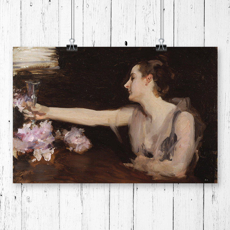 John Singer Sargent - No Frame Painting, 33.1 x 84.1cm