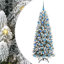 Artificial Christmas Tree with 300 LEDs White-2143261005-2143260992