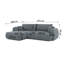 Loretto 4 Seater Corner Sofa with Storage-136310245-136310249