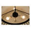 Lustre géométrique unique à 3 lumières Margo