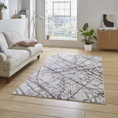 Artemis Artemis area rug Machine Woven Rectangle Pink