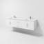 Ensemble de meuble-lavabo double mural 72 "Geneva-87286014-112899421