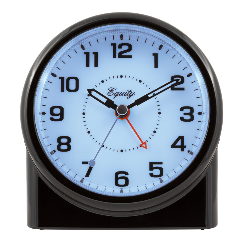 Réveille-matin analogique avec technologie de vision nocturne