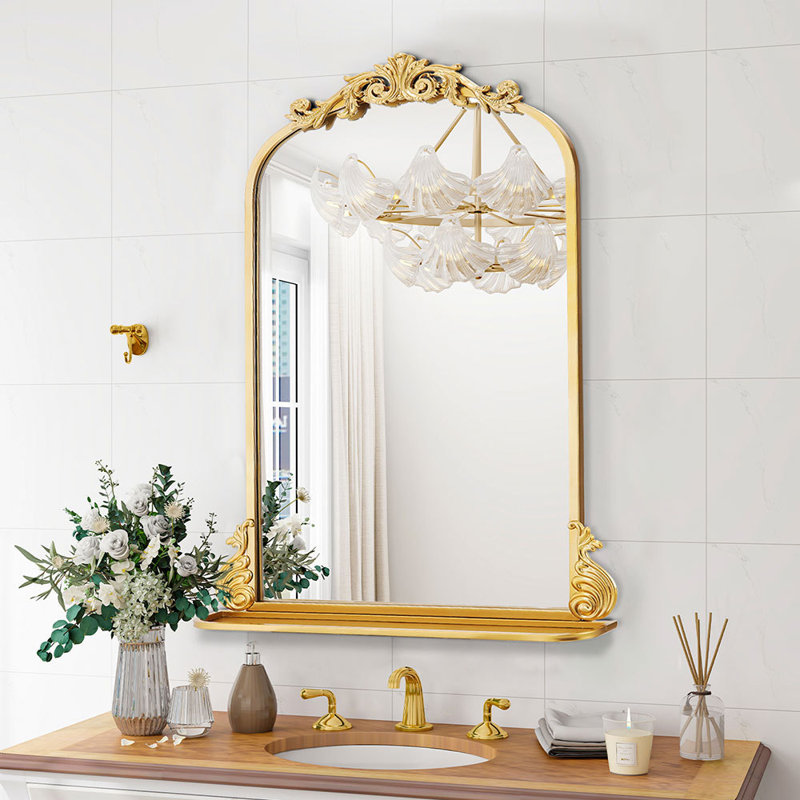 Alexandria Iron Arch Wall Mirror