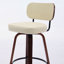 Ensemble de 2 tabourets de bar pivotants Afor-992200214