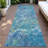 Machine Washable Indoor/Outdoor Labon ACN2166 Abstract Rug-1900502826