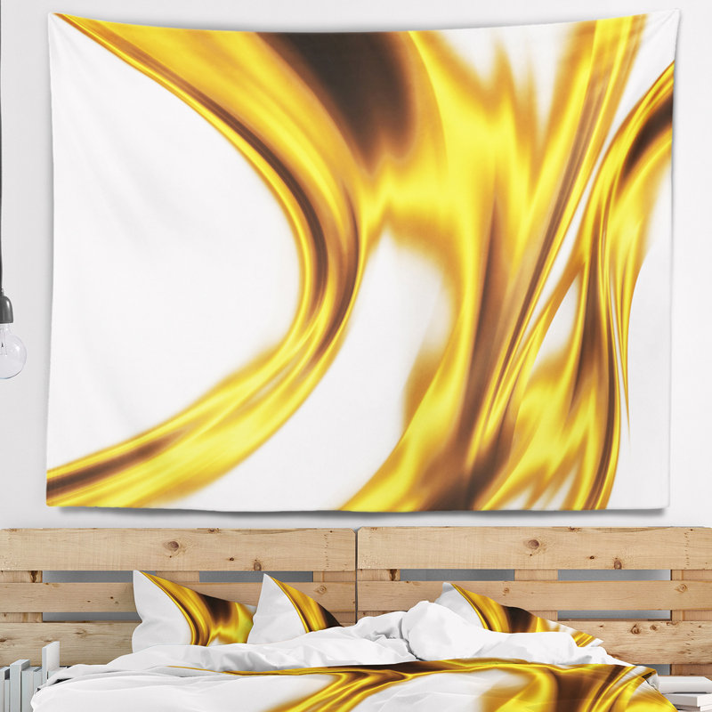 Tapisserie en polyester avec accessoires de suspension inclus, H 78 po x l 92 po