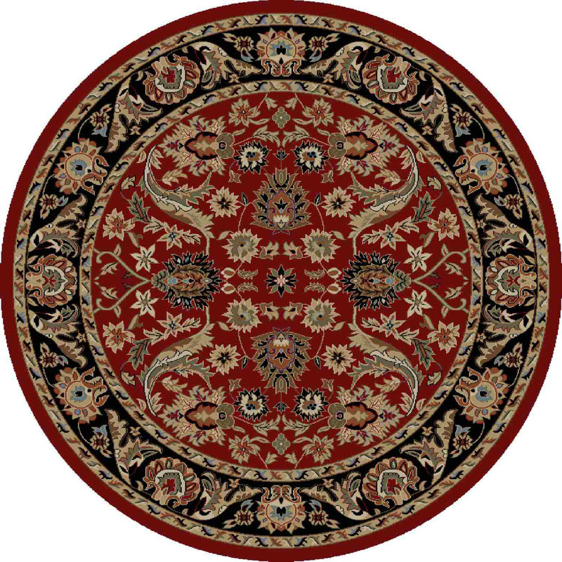 Bitner Oriental Indoor Rug, Round 7'10"