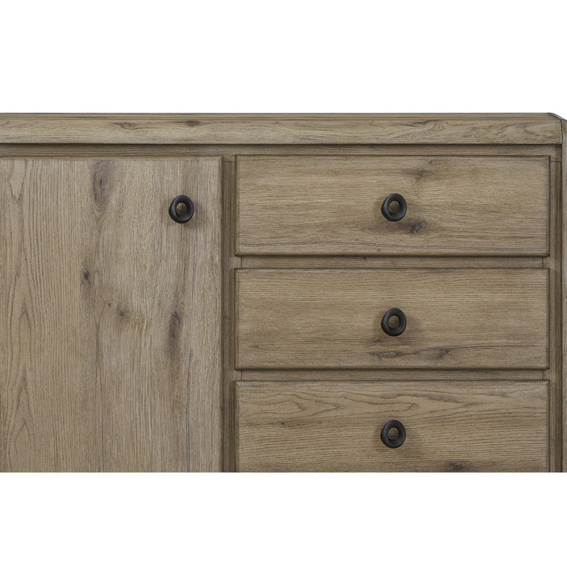 Commode d'appoint English Knotty Oak