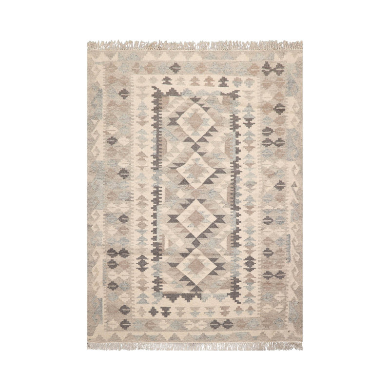 Kirthika Wool Southwestern Indoor / Outdoor Rug
