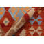 Tapis rouille / bleu en laine noué à la main 8 pi 6 po x 9 pi 9 po Cedorah Southwestern