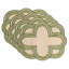 Scallop Stripe Placemat-833385018