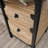 L-Shaped Metal Base Executive Desk-237446643