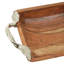 Alpen Home Bulhary Wood Condiment Server