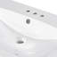 Ensemble de meuble-lavabo simple 18,21 po avec plateau en résine-656483544