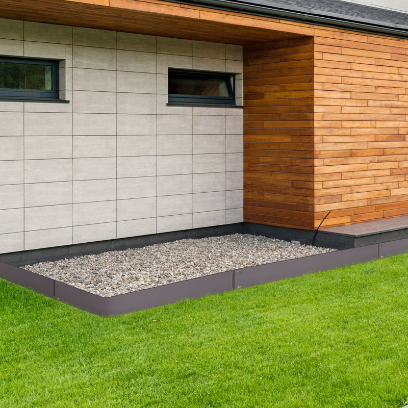 Bronze Steel Garden Landscape Edging with Spikes