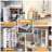 96 Pairs Stackable Shoe Storage Cabinet