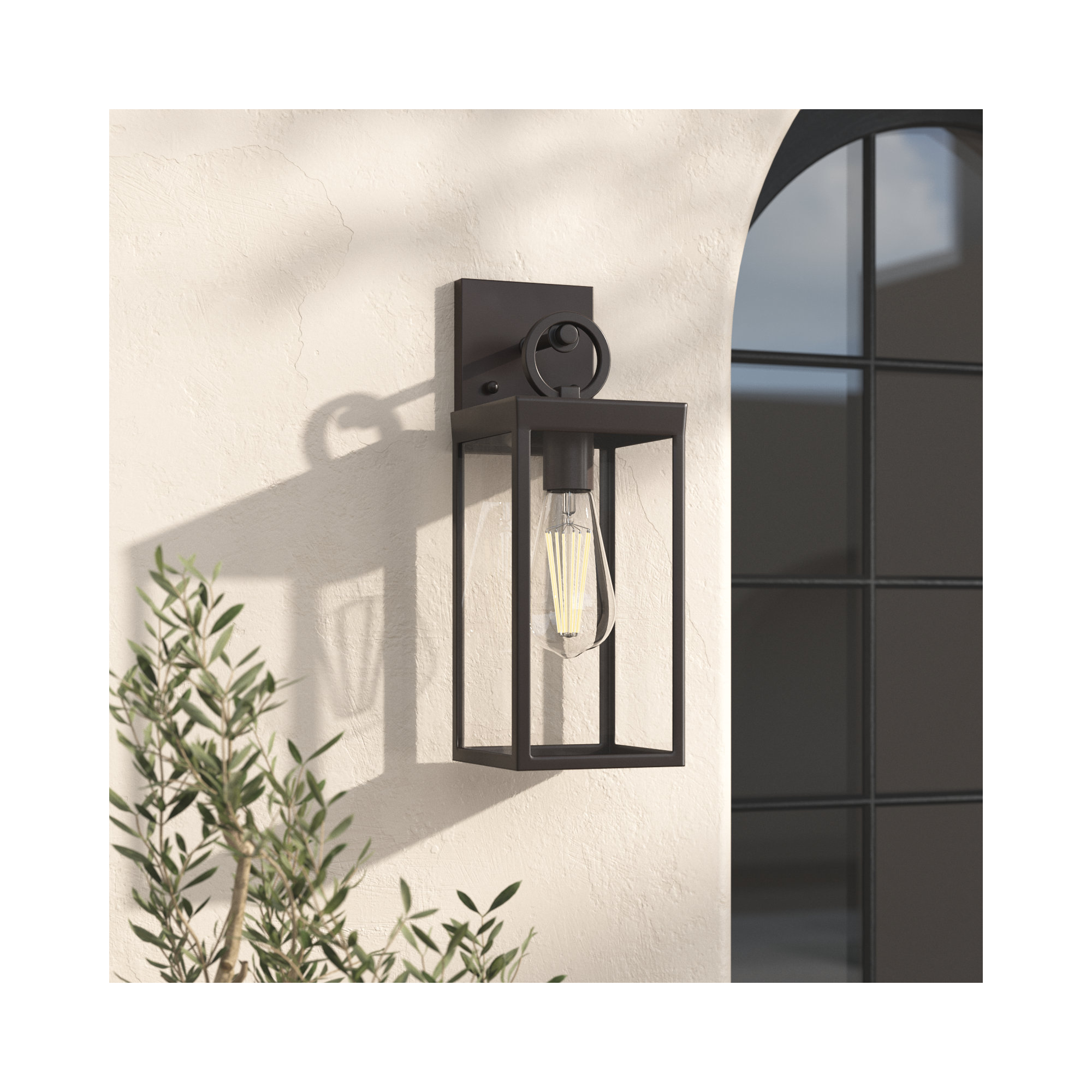 Hadid Outdoor Wall Lantern