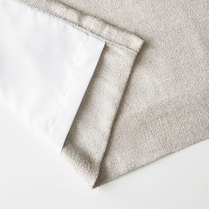 Sunbrella Landon Light Filtering Curtain, 50" W x 96" L, Cloud