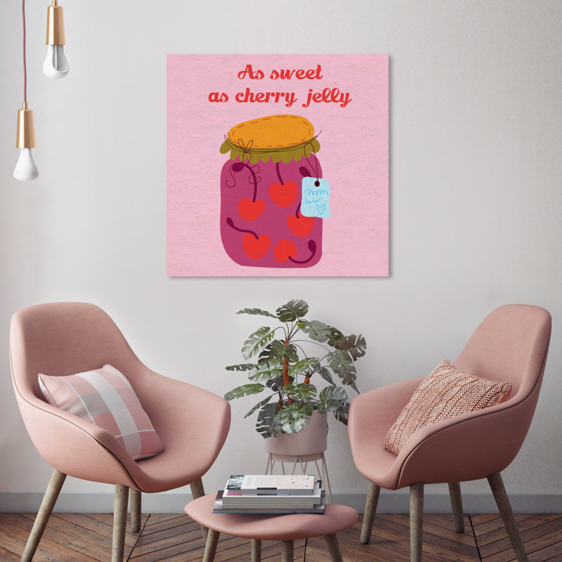 Art sur toile Abby Sweet Cherry, H 24 po x l 24 po x P 1,5 po