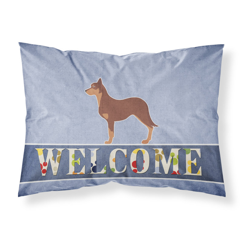 Taie d’oreiller welcome, Kelpie australien