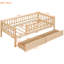Lit de jour simple en bois avec tiroirs de rangement pratiques - Améliore votre espace de vie quotidien-1847309011-1847309009
