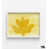 Cadre simple blanc sans passe-partout