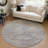 Emalisse Gray Washable Indoor-Outdoor Rug - -1809077854