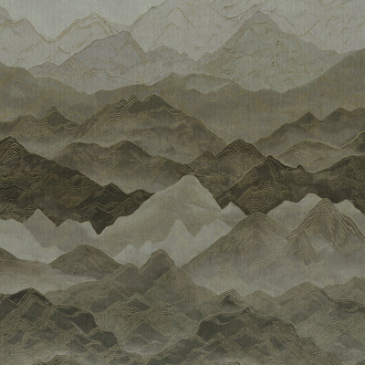 Ensemble de panneaux de paysage Atmospherique