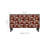 Modern Simple Living Room Entrance Cabinet Solid Wood Accent Chest