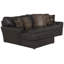 Canapé modulaire en cuir italien Andrienne 2 pièces avec 5 coussins décoratifs-73819300